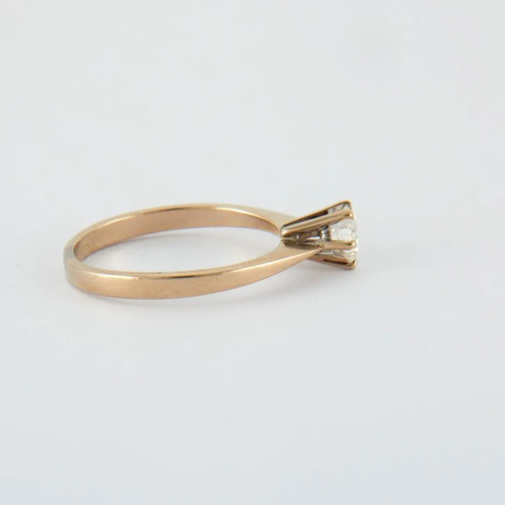 Bague solitaire Diamant 0.58ct