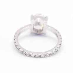 Bague solitaire diamant 1.01ct