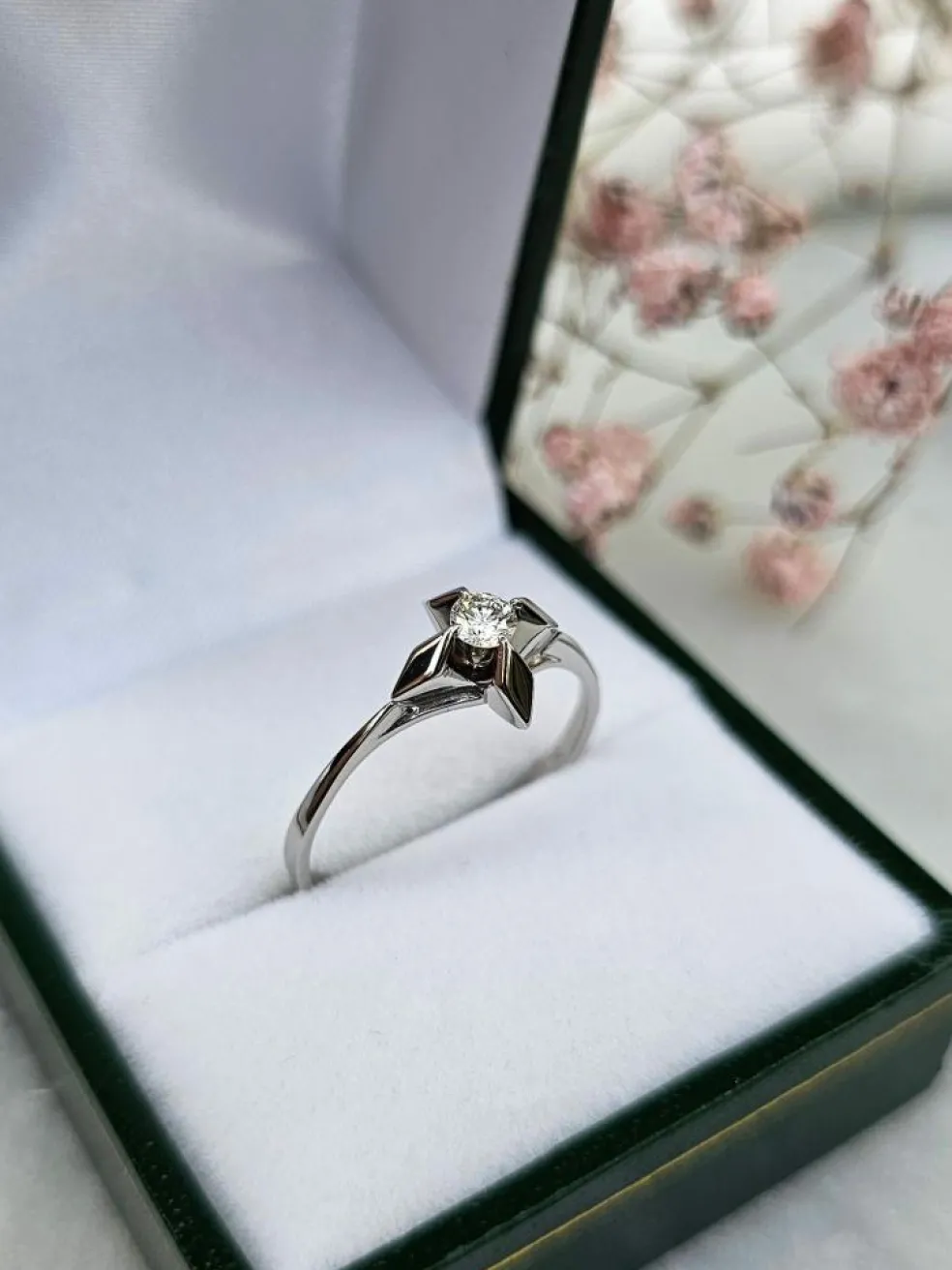 Bague Solitaire Diamant 0.15ct