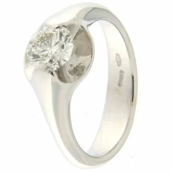 Bague solitaire diamant 1ct