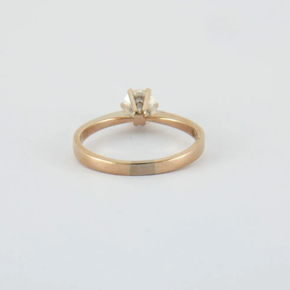 Bague solitaire Diamant 0.58ct