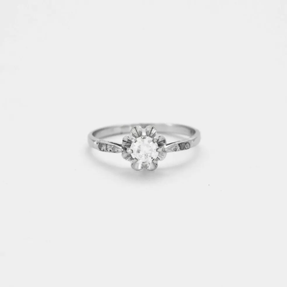 Bague Solitaire Diamant 0.45ct