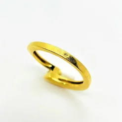 Bague Solitaire Diamant 0.23cts Or jaune