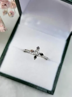 Bague Solitaire Diamant 0.15ct