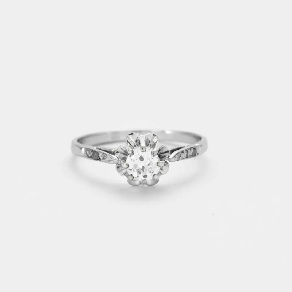 Bague Solitaire Diamant 0.45ct