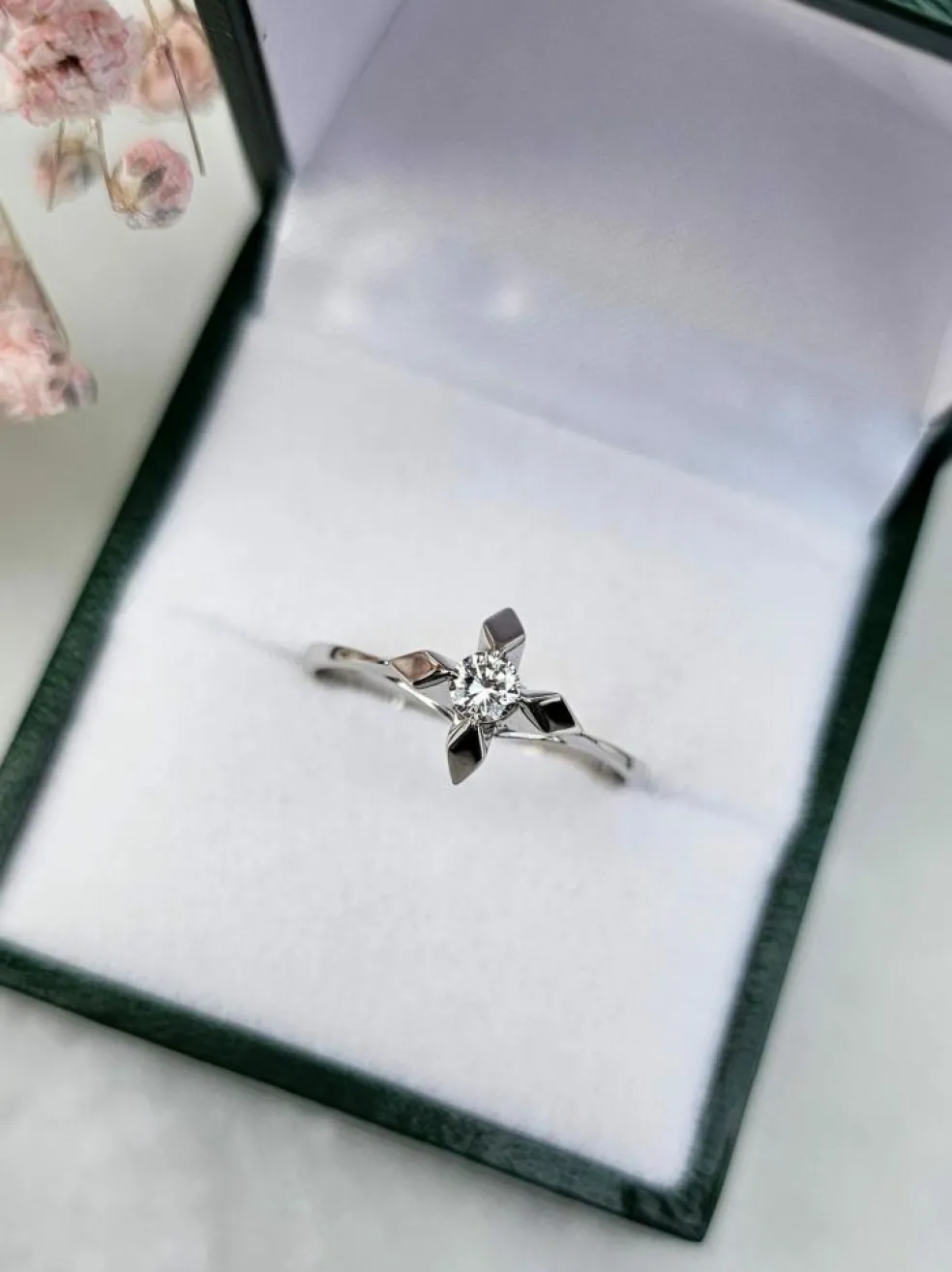 Bague Solitaire Diamant 0.15ct