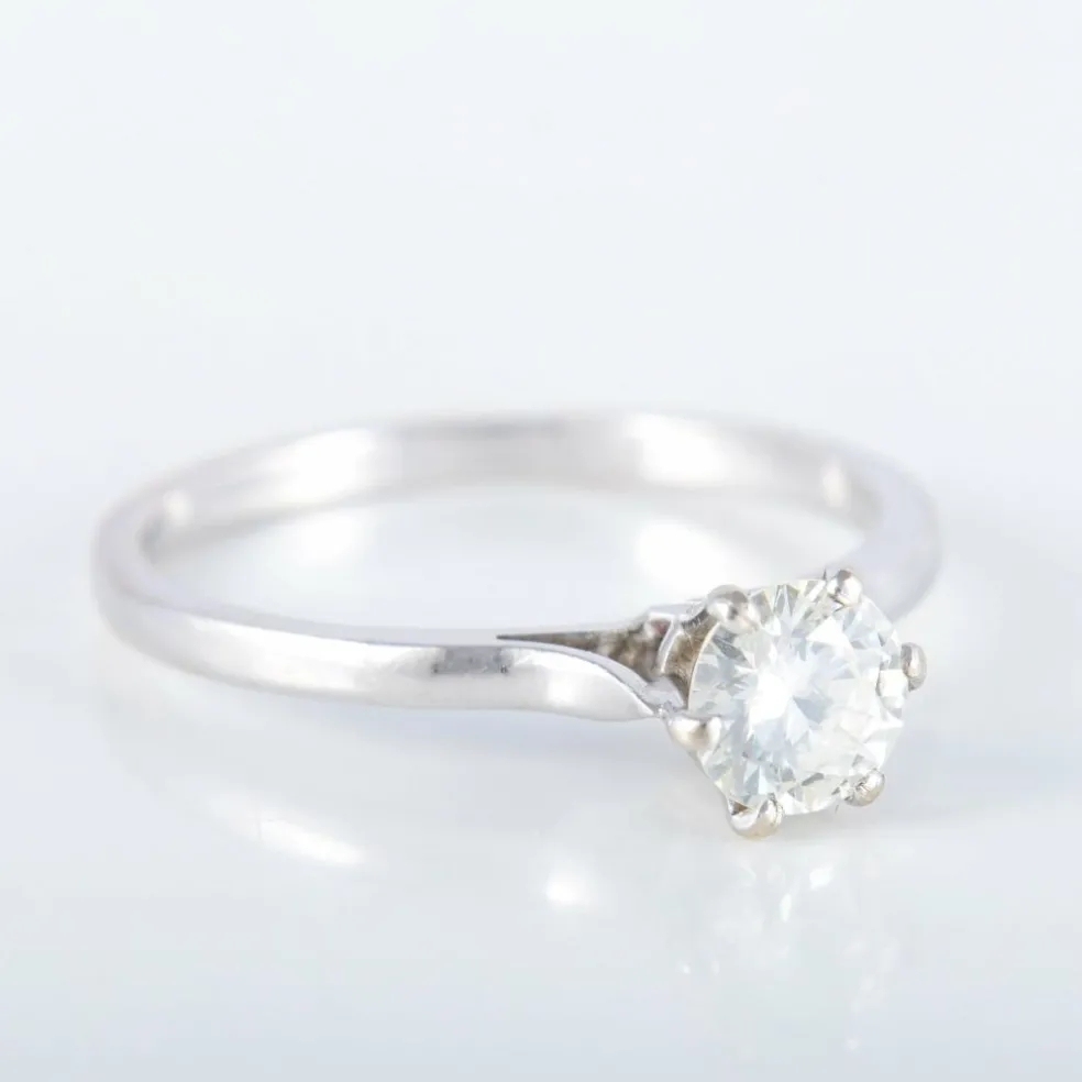 Bague Solitaire Diamant 0.78ct