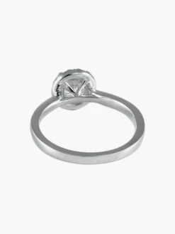 bague Solitaire Diamant entouré de brillants