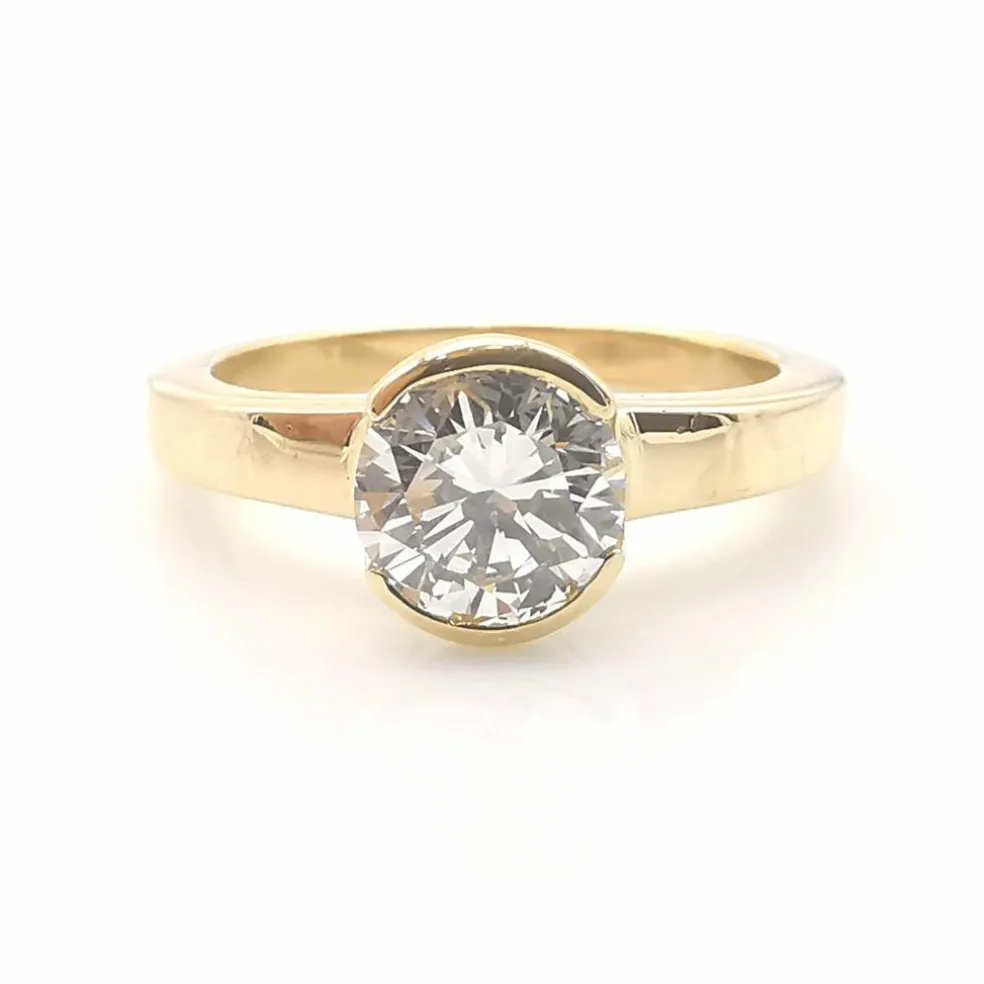 Bague Solitaire diamant HRD