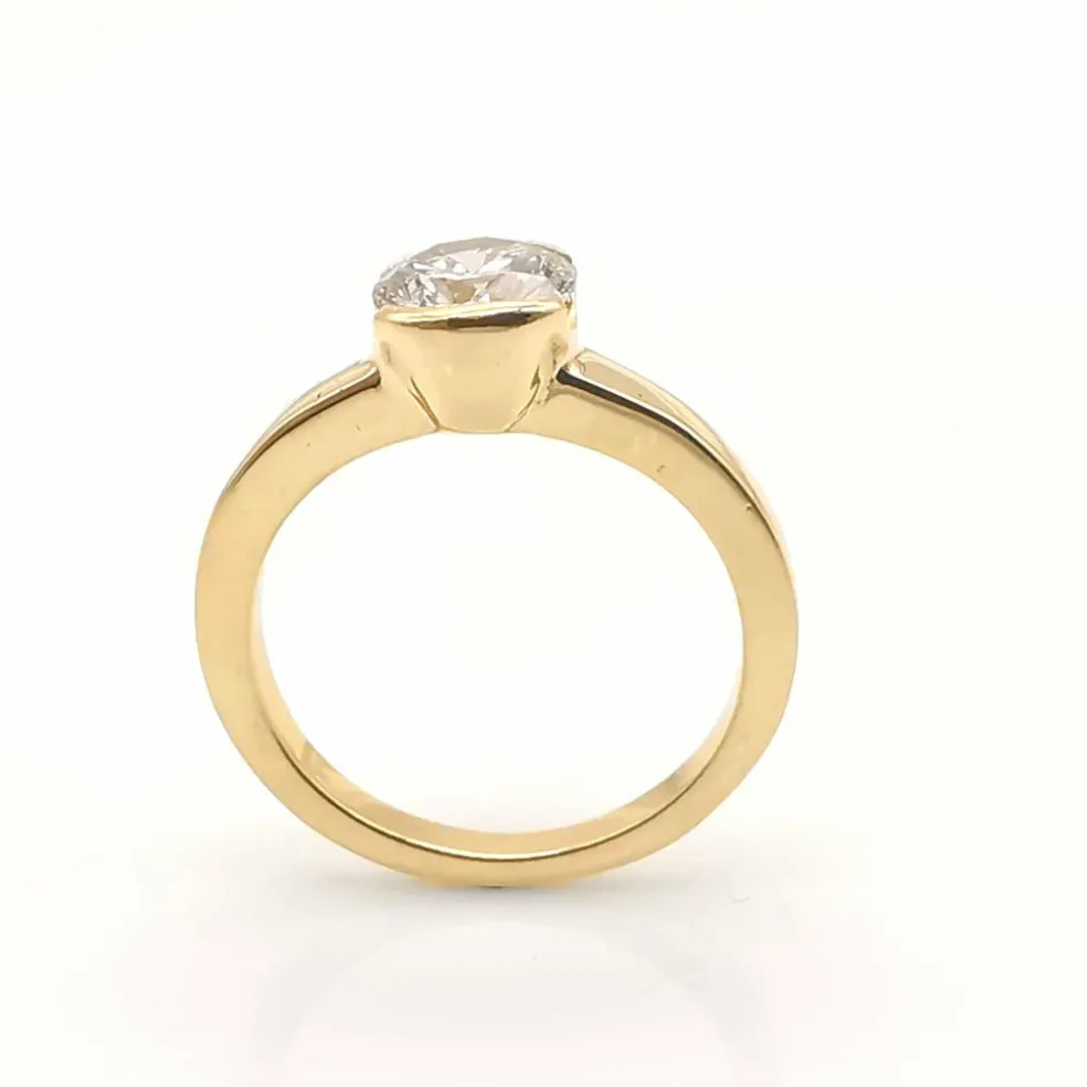 Bague Solitaire diamant HRD