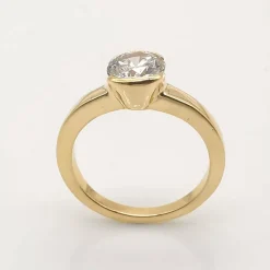Bague Solitaire diamant HRD