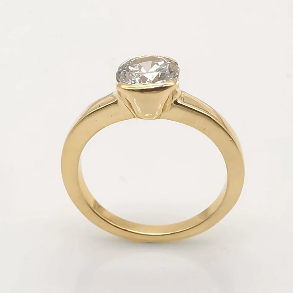 Bague Solitaire diamant HRD