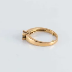 Bague Solitaire Diamant princesse