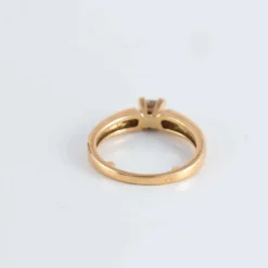 Bague Solitaire Diamant princesse