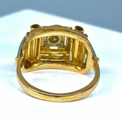 Bague Solitaire diamant vers 1920