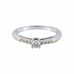 Bague Solitaire Diamants