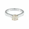 Bague Solitaire Diamants