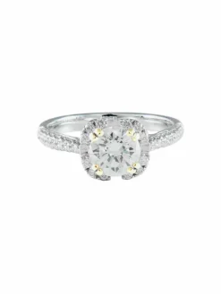 Bague Solitaire Diamants