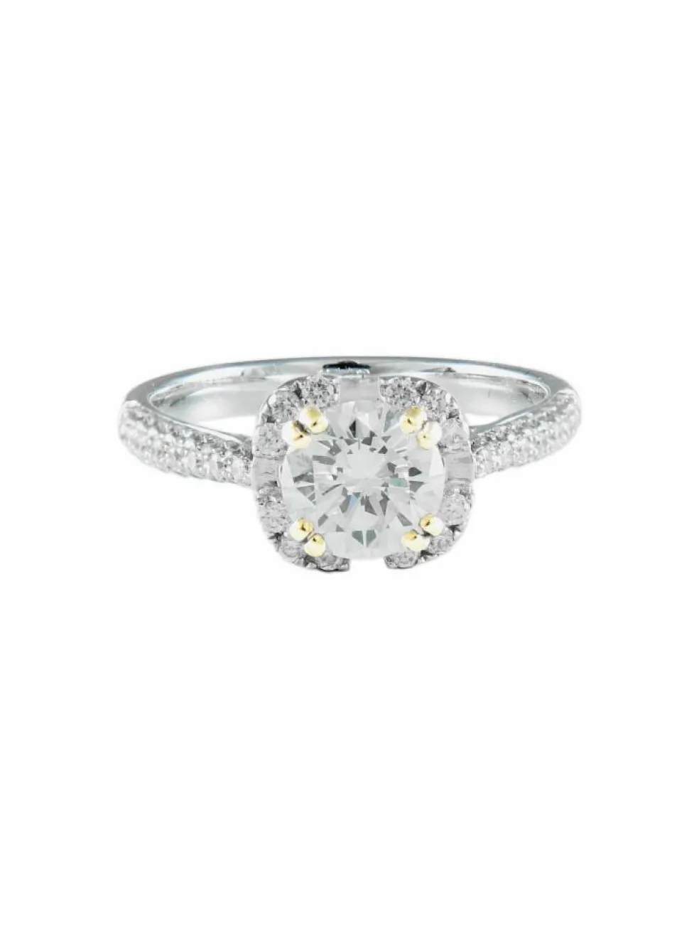 Bague Solitaire Diamants