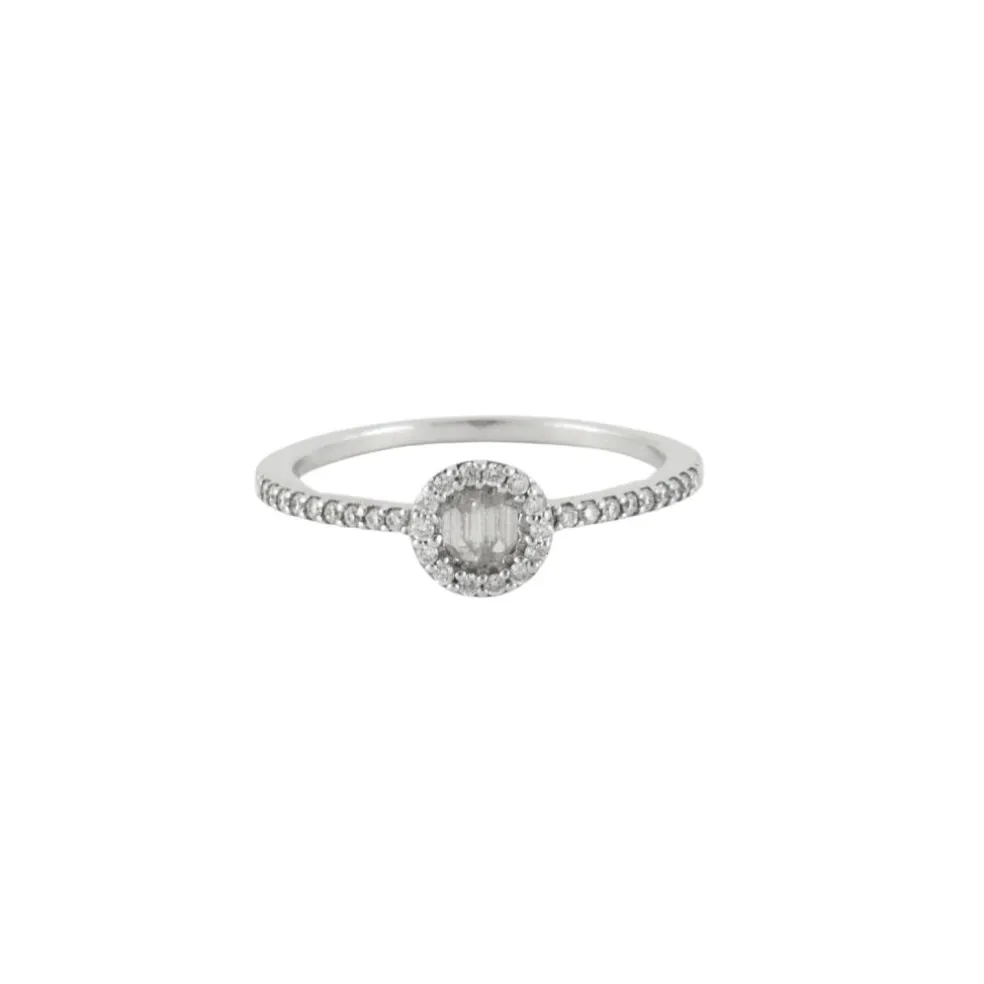 Bague Solitaire diamants
