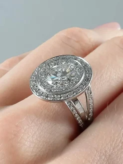 Bague Solitaire Diamants