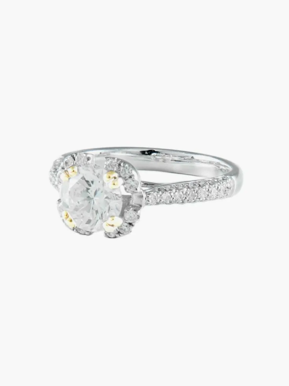 Bague Solitaire Diamants