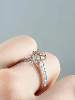 Bague Solitaire Diamants