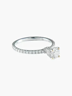 Bague Solitaire Diamants