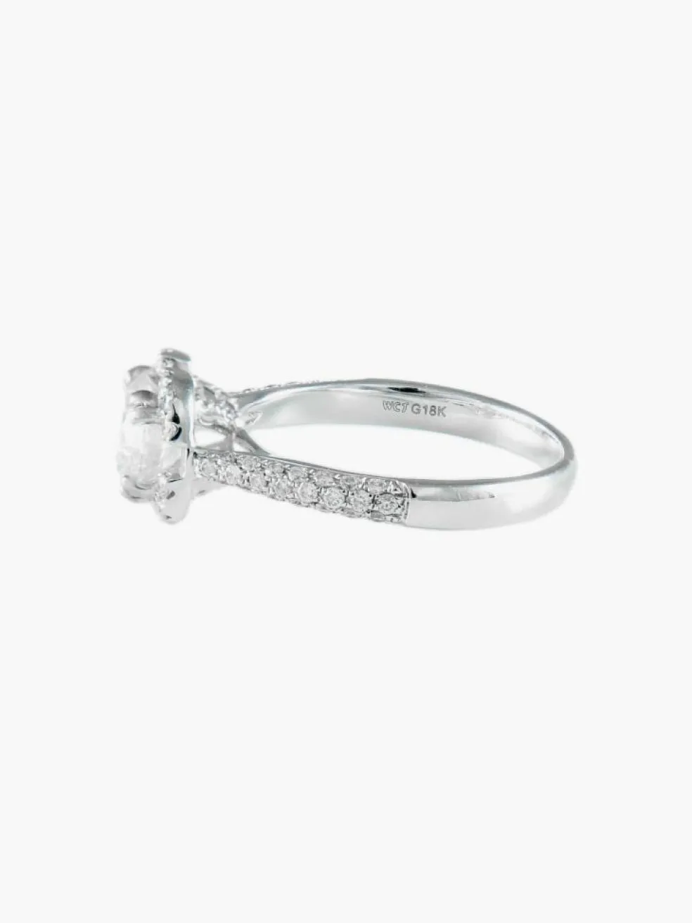 Bague Solitaire Diamants