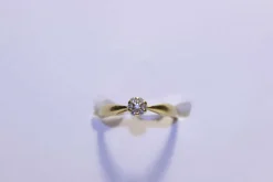 Bague Solitaire Diamants