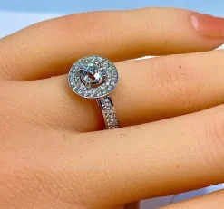 Bague Solitaire diamants