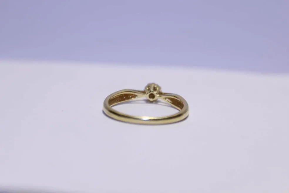 Bague Solitaire Diamants