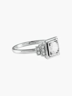 Bague Solitaire Diamants