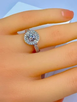 Bague Solitaire diamants