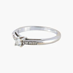 Bague Solitaire Diamants