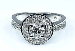 Bague Solitaire diamants
