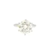 Bague solitaire en or avec diamant de 6,05 carats
