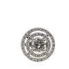 Bague solitaire en or blanc et diamant