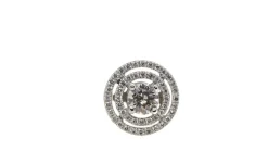 Bague solitaire en or blanc et diamant