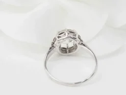 Bague solitaire en platine et diamant 1,20ct