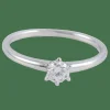 Bague Solitaire Etoile