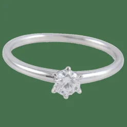 Bague Solitaire Etoile