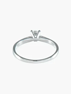 BAGUE SOLITAIRE JONC/BRILLANT