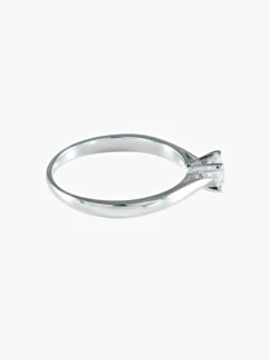 BAGUE SOLITAIRE JONC/BRILLANT