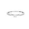 Bague Solitaire Or & Diamant 0.20ct
