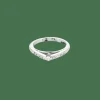 BAGUE SOLITAIRE OR & DIAMANT.