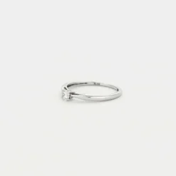 Bague Solitaire Or & Diamant 0.20ct