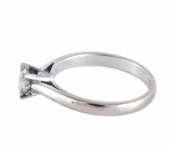BAGUE SOLITAIRE OR & DIAMANT
