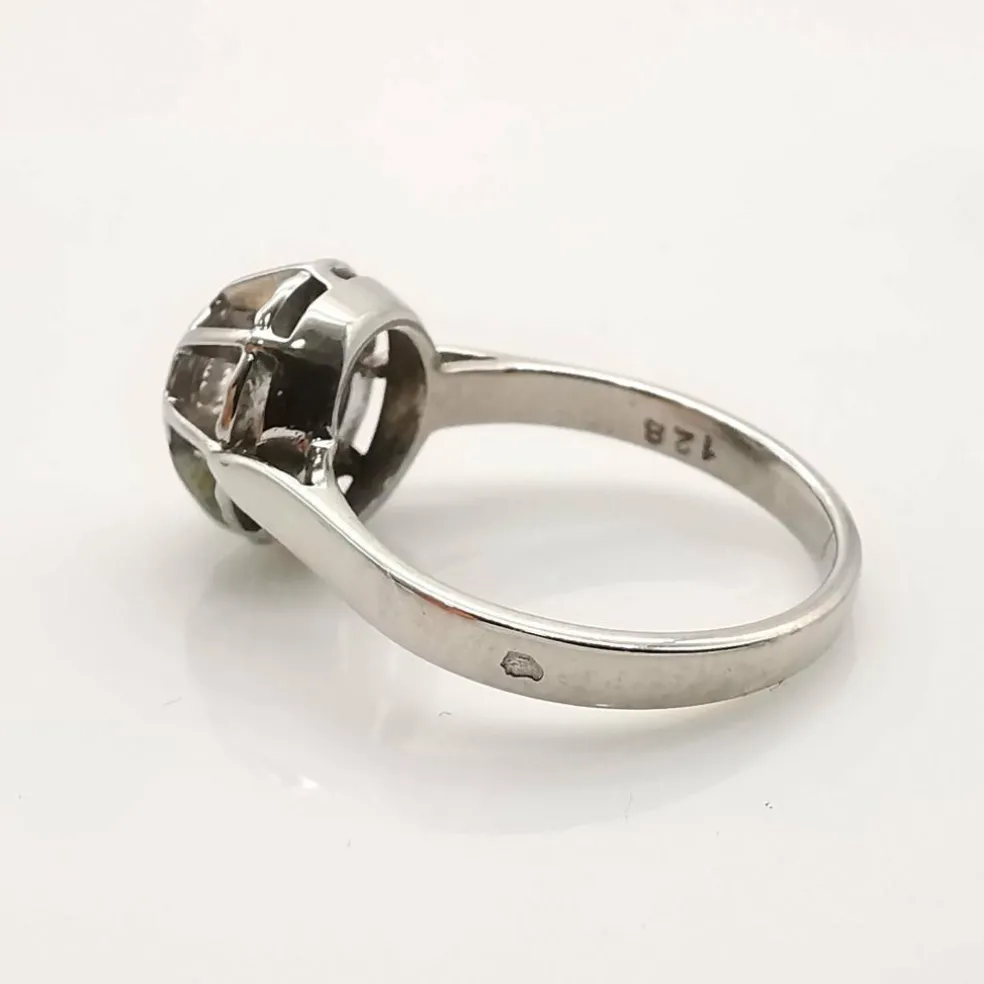 Bague solitaire or & diamant