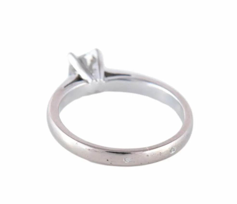 BAGUE SOLITAIRE OR & DIAMANT